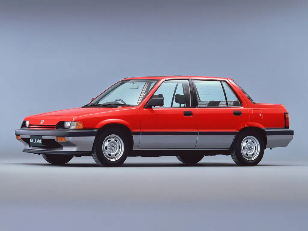 Honda Ballade (AJ, AK) 2 поколение, седан (09.1983 - 08.1985)